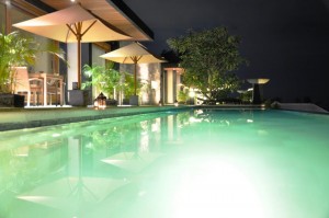 Cosy evening atmosphere